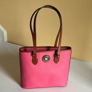 RARE Dooney & Bourke Pink Leather, Richmond Shopper